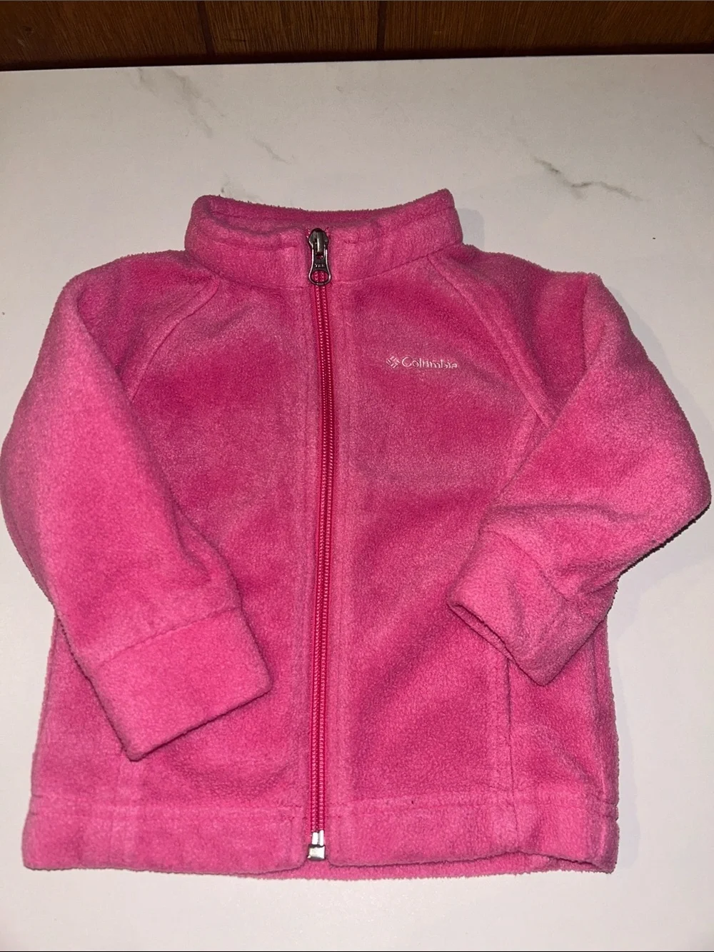 3/$25 Columbia | Bright Pink Fleece Jacket